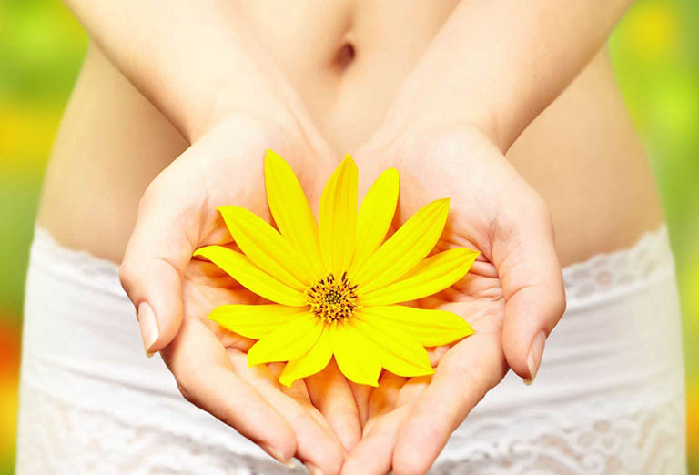 làm sạch vùng kín