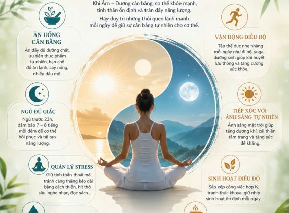 Làm thế nào để cân bằng Âm - Dương trong cơ thể qua lối sống hàng ngày?