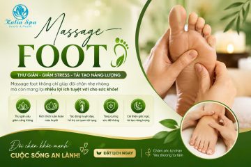 Massage foot tại Kalin Spa