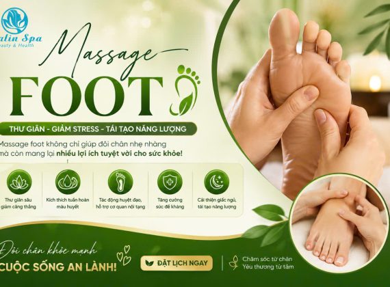 Massage foot tại Kalin Spa