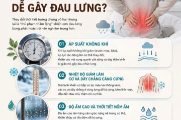 V&igrave; sao thay đổi thời tiết dễ g&acirc;y đau lưng?