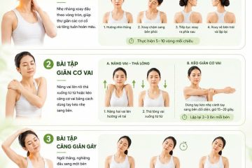 C&aacute;c b&agrave;i tập vận động ph&ugrave; hợp cho v&ugrave;ng cổ vai g&aacute;y