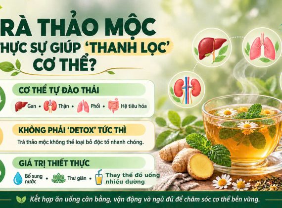 Trà thảo mộc có thực sự giúp “thanh lọc” cơ thể?