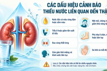 C&aacute;c dấu hiệu cảnh b&aacute;o về thiếu nước li&ecirc;n quan đến thận bạn kh&ocirc;ng n&ecirc;n bỏ qua