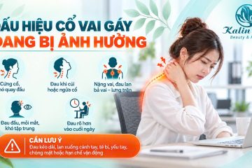 Dấu hiệu cho thấy cổ vai g&aacute;y đang bị ảnh hưởng